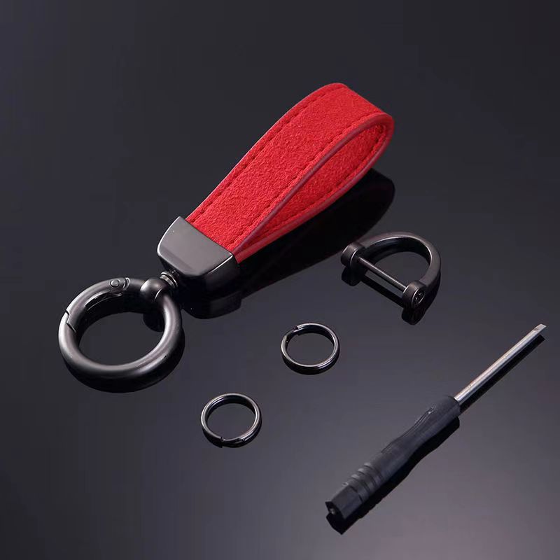 Stylish Flip Fur Keychain for Men & Women