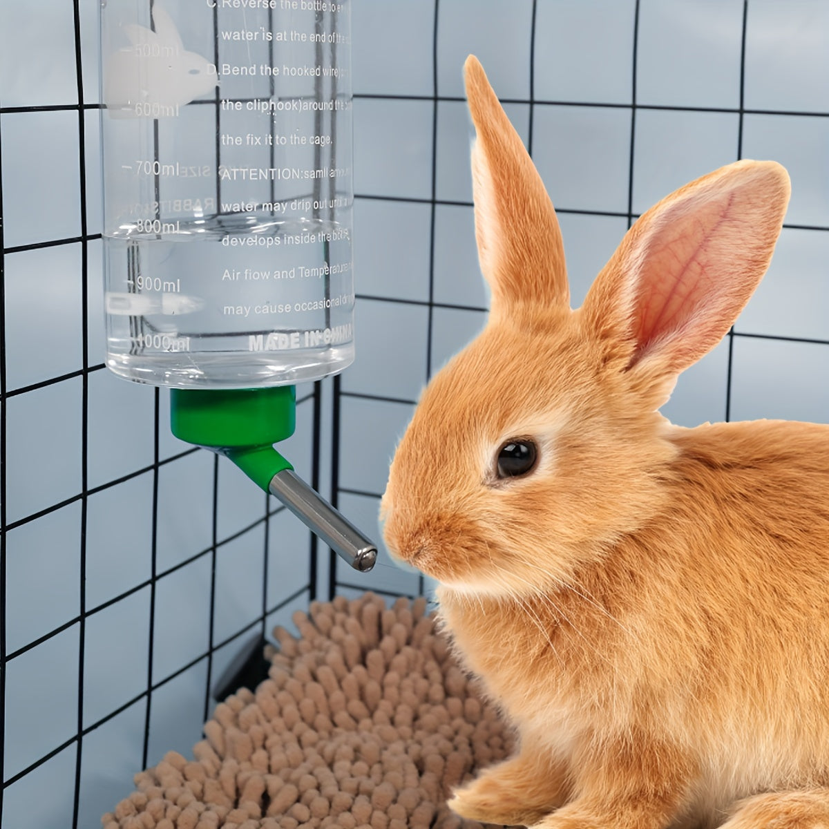 1000ml Hanging Water Bottle for Small Animals