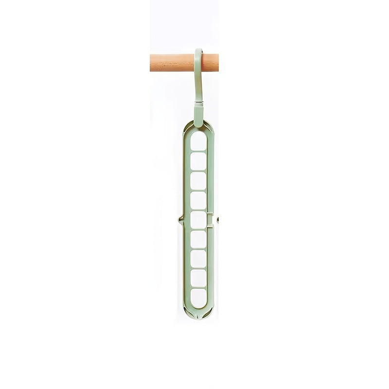 9 Hole Hanging Hanger Organizer for Clothing Stores
