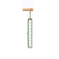 9 Hole Hanging Hanger Organizer for Clothing Stores