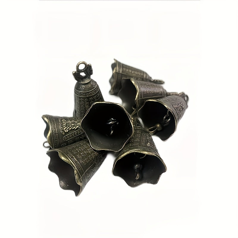 5pcs Antique Bells for Office Halloween Christmas Decor