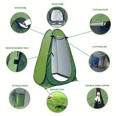 Pop Up Privacy Shower Tent Changing Room For Camping Hiking Beach