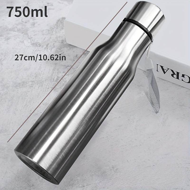 1000ml Portable Metal Water Bottle for Outdoor Sports