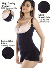 Zipper Shaping Cami Tops Waist Trainer Tummy Control
