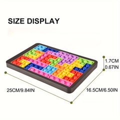 Silicone Puzzle Building Blocks - Educational Toy for Parent-Youngsters Bonding