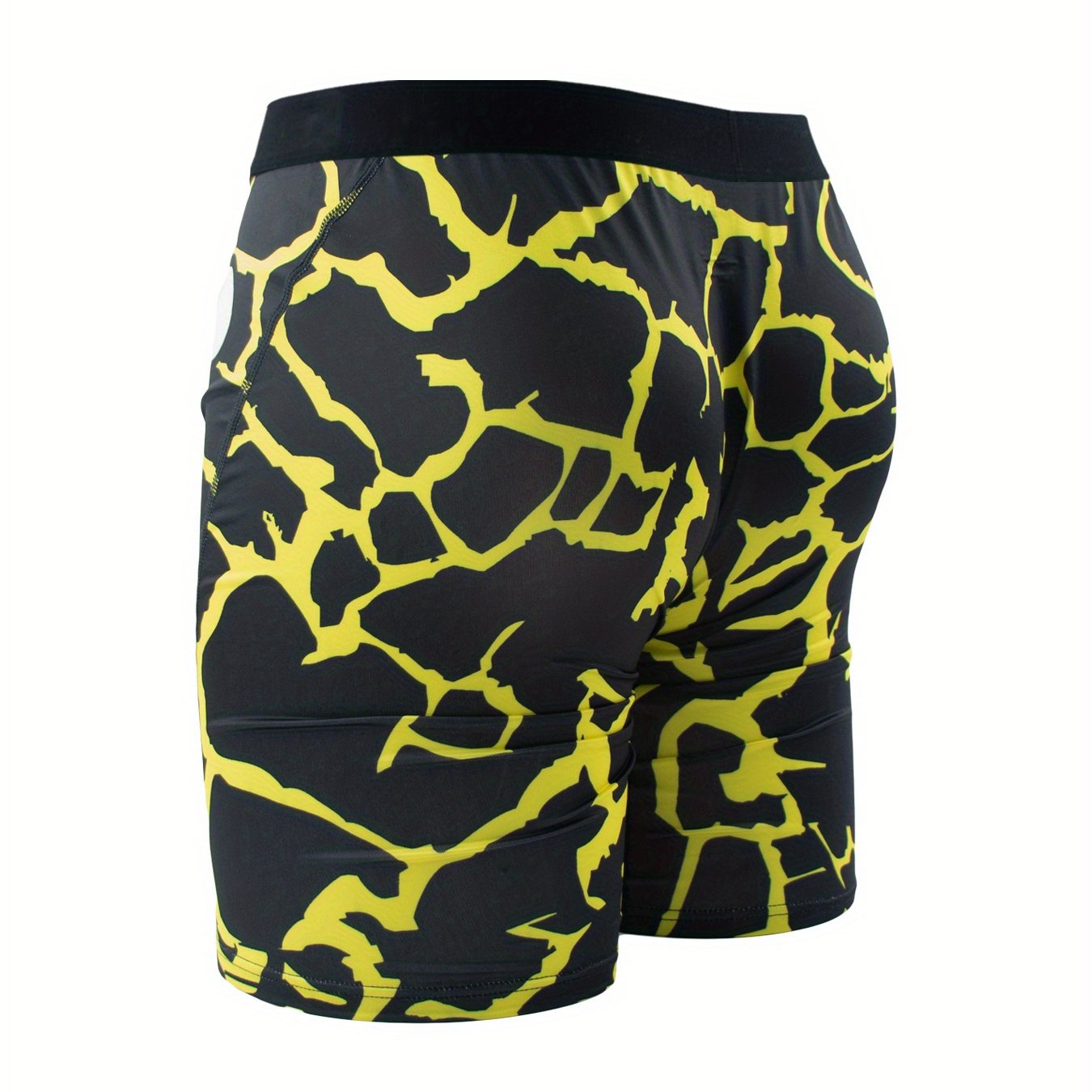 Shark Pattern Men's High Stretch Boxers