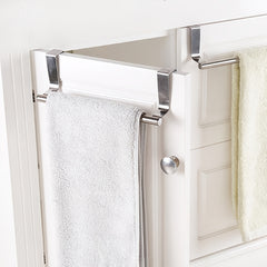 Single Pole Towel Rack Cabinet Door Back Cloth Hanging Rack Bathroom Towel Rack