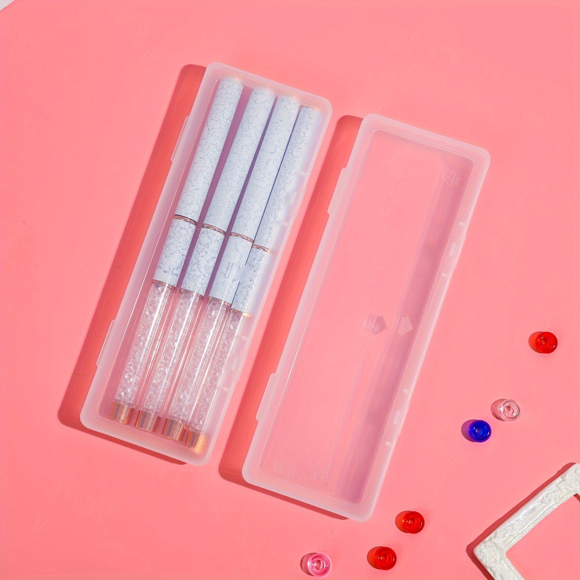 Pen Packaging Box Rectangular Flat Box PP Box Plastic Box