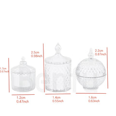Mini Candy Jars Decorative Dollhouse Set