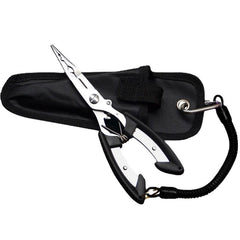 Stainless Steel Fishing Pliers: Scissors, Cutter, Hook Remover