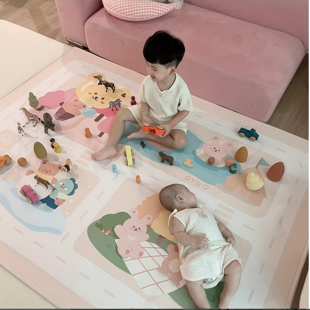 Children's Play Mat Floor Mat Baby Crawling Mat Soft Bedroom