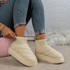 Women's Winter Snow Boots Cozy Non slip Outdoor Shoes