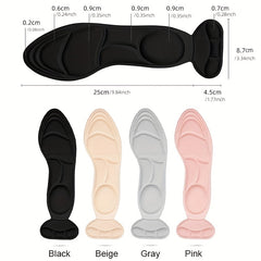 Memory Foam Insoles for Women High Heels Shoe Arch Support