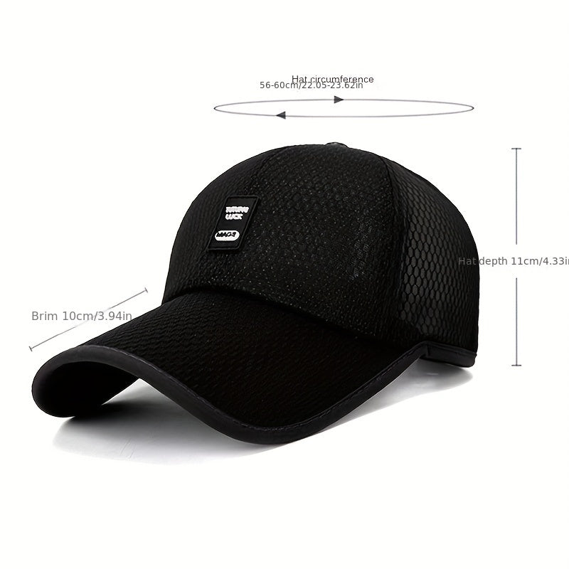 Men's Breathable Baseball Cap Sunscreen Sun Hat