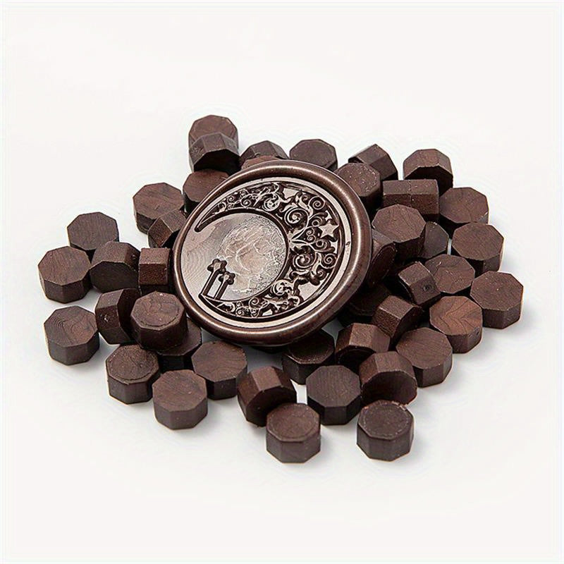100pcs 35g Wax Sealing Stamps Beads Kit with Storage Bag
