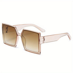 Square Large Frame Sunglasses in 2 Colors