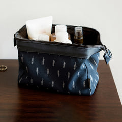 Floral Pattern Cosmetic Bag Portable Travel Storage Makeup Organizer