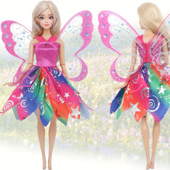 Butterfly Wing Cosplay Dress Accessory for 11.5 Inch Dolls