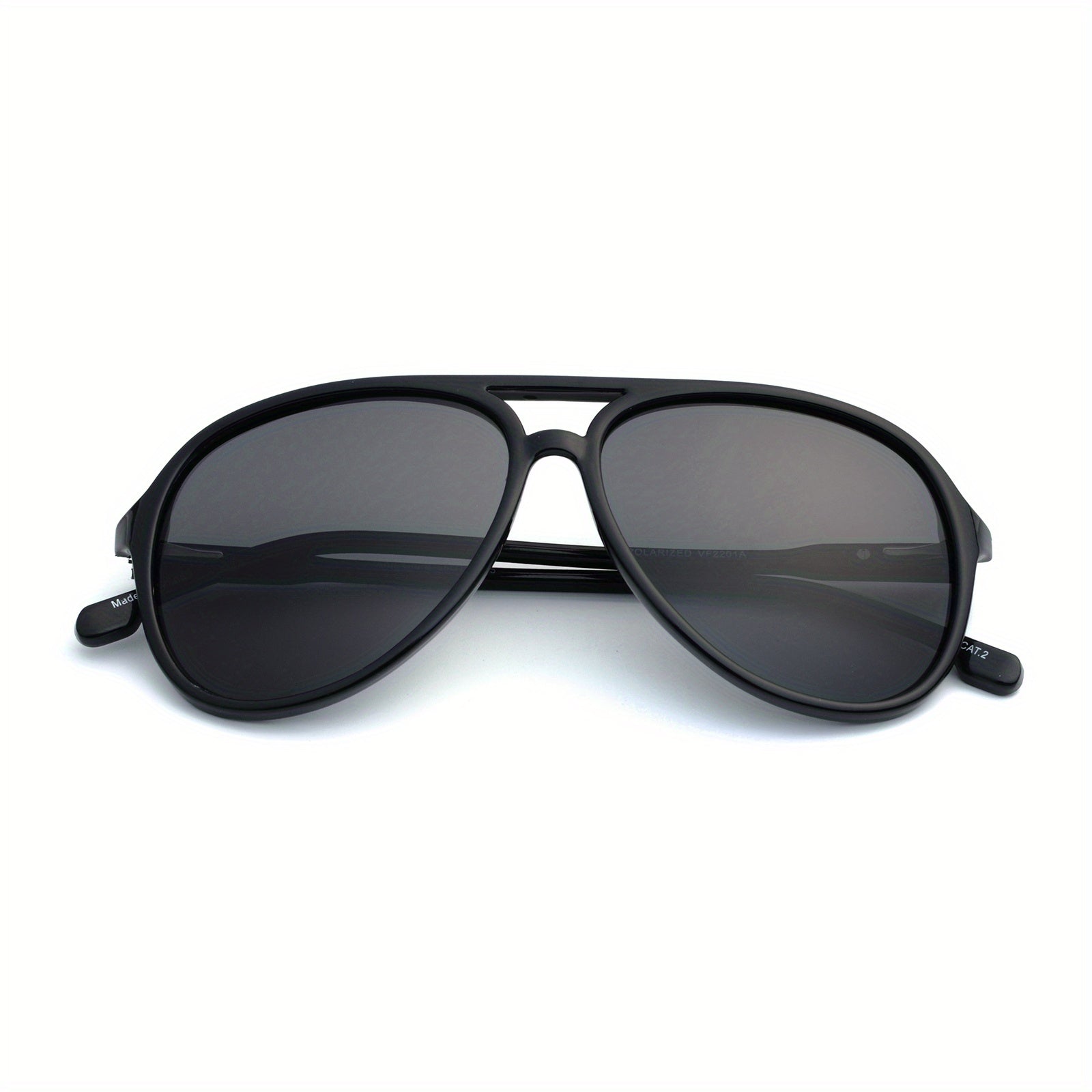 VIVIENFANG Aviator Sunglasses Polarized UV Protection Sun Glasses VF2201A