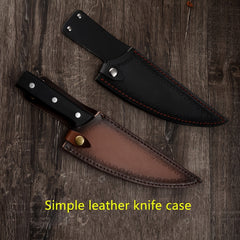 Outdoor Portable PU Leather Sheath for Knife