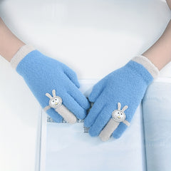 Children's Knitted Gloves Winter Cartoon Gloves