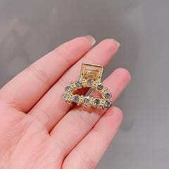 Pearl Rhinestone Hair Clip Vintage Hairpin