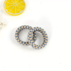 Vintage Cloth Ponytail Hair Tie High Elasticity Hair Rope Braiding Hair Accessor