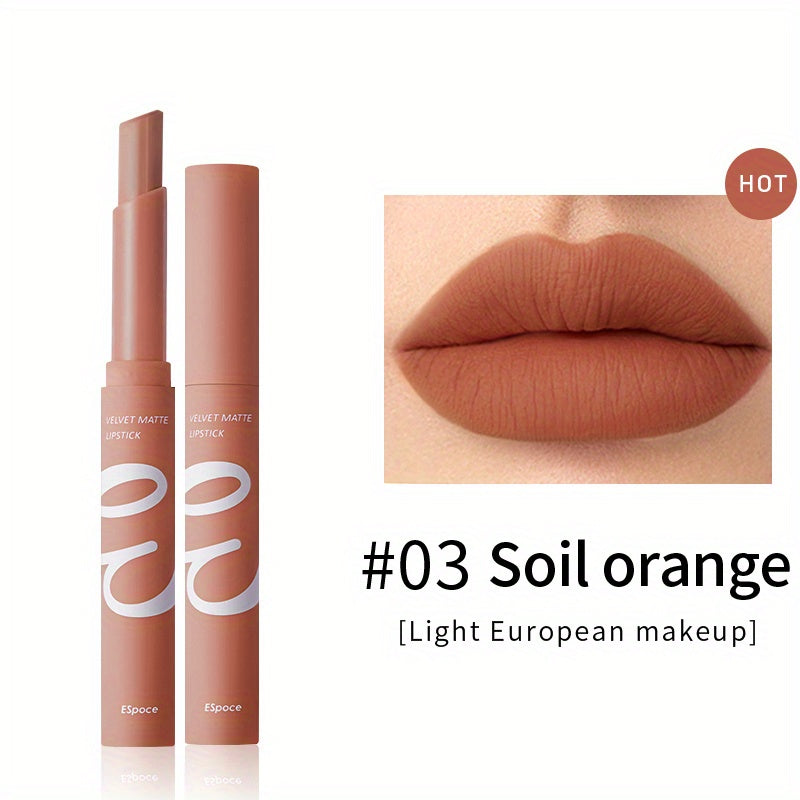 Matte Lipstick Waterproof High Pigment Long Lasting