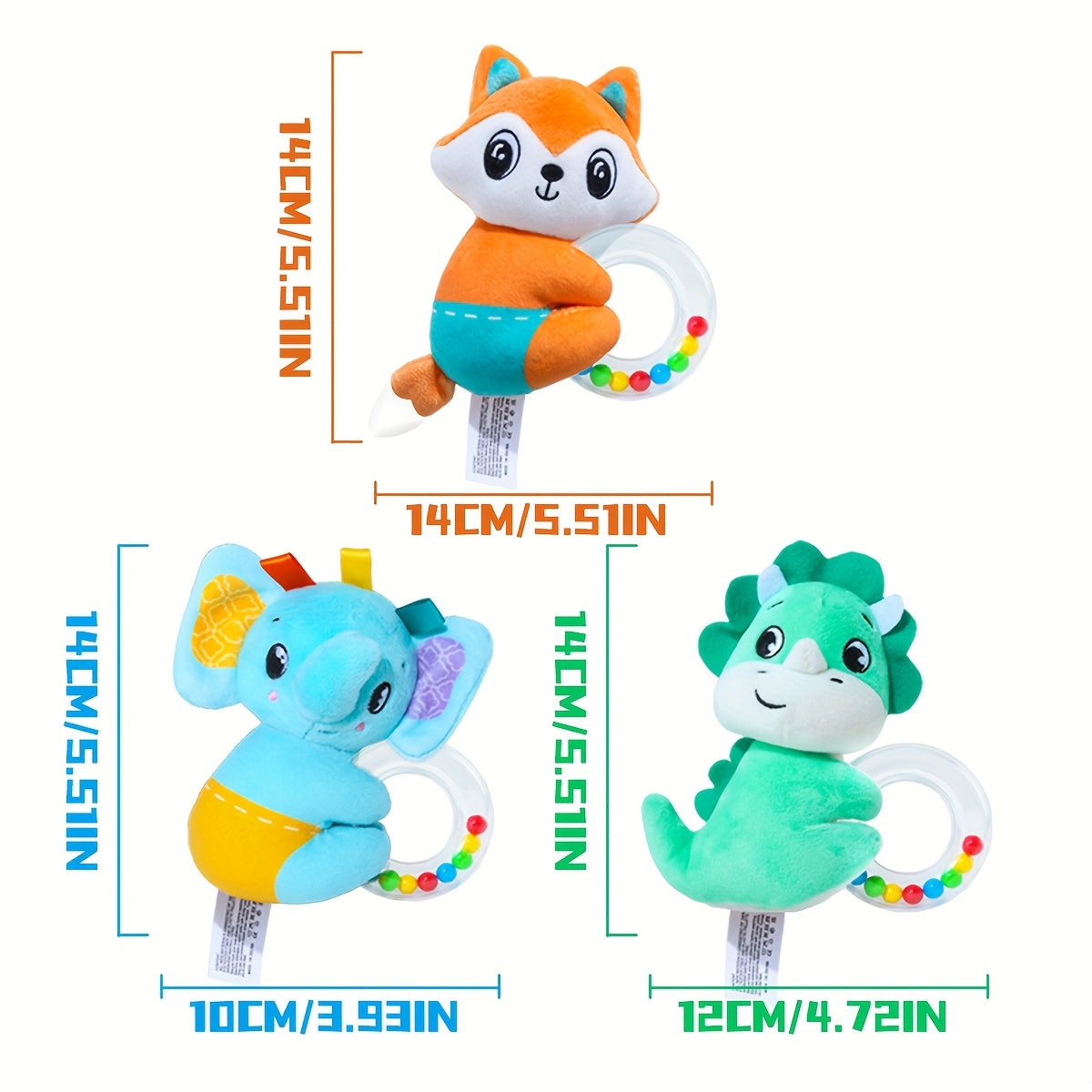 Newborn Bell Toy Beads for Sensory Stimulation & Motor Skill Development