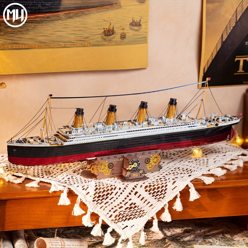 MU Movie Cruise Ships Metal Puzzle Assembly Model DIY Craft
