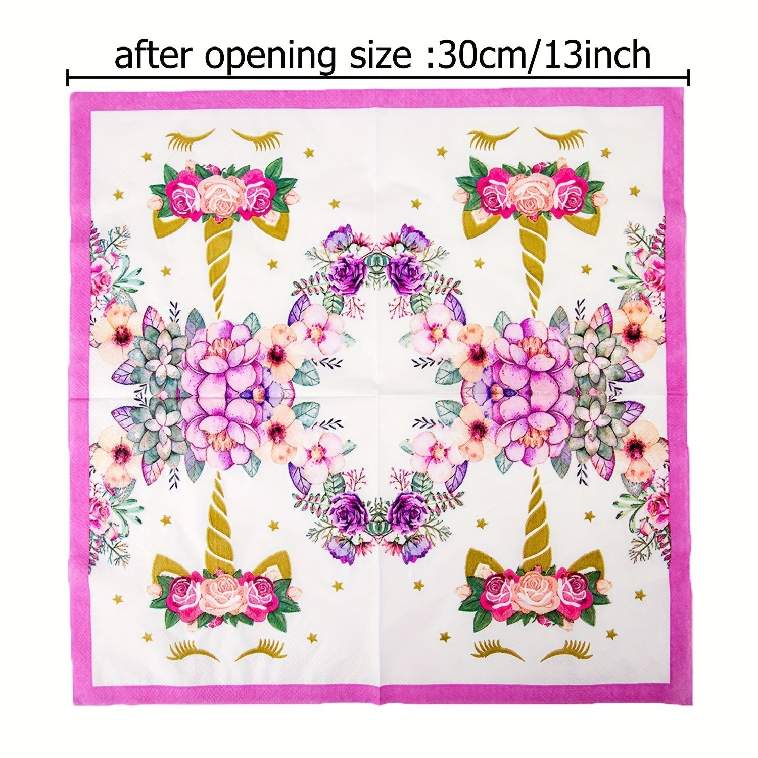 82pcs Unicorn Party Supplies Tableware Set Birthday Party Decoration