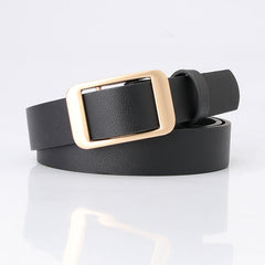 Vintage Alloy Buckle Belt for Women