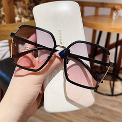 Large Butterfly Sunglasses UV400 Gradient Shades for Driving Beach Travel