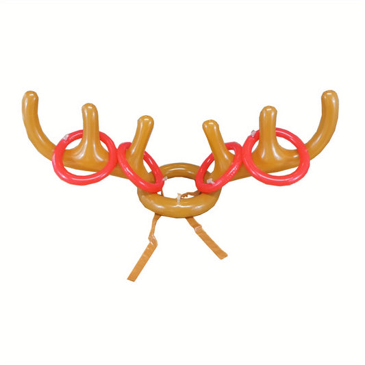 PVC Inflatable Halloween Christmas Party Head Antlers Ferrules