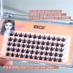 Curly Wispy Lash Clusters Little Devil Style DIY Lash Extensions