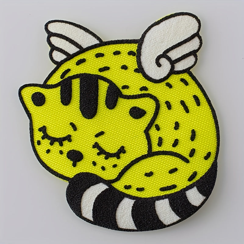 3pcs DIY 3D Animal Cloth Stickers for Kids Costume Decoration