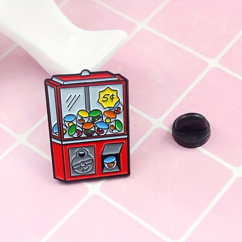 Cartoon Game Console Decorative Brooch