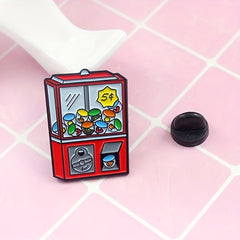 Cartoon Game Console Decorative Brooch