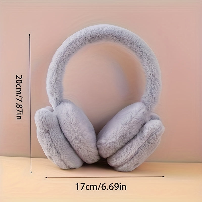 Whimsy Winter Cartoon Cat Ear Warmer for Women