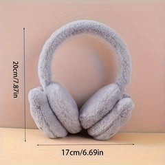 Whimsy Winter Cartoon Cat Ear Warmer for Women