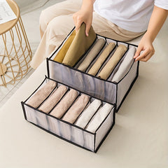 Leggings Drawer Storage Basket With Grids Durable Storage Box