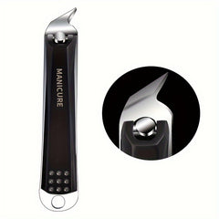 3pcs Portable Nail Clippers Fingernail & Toenail Cutter Manicure Tool