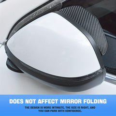 2 Packs Car Rearview Mirror Rain Shield