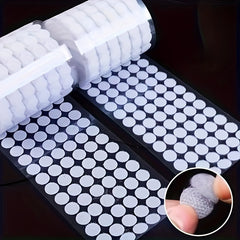 200pcs Adhesive Hook and Loop Points 15mm/20mm Diameter