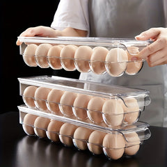 Egg Container Refrigerator Storage Box 12/14 Egg Organizer Holder