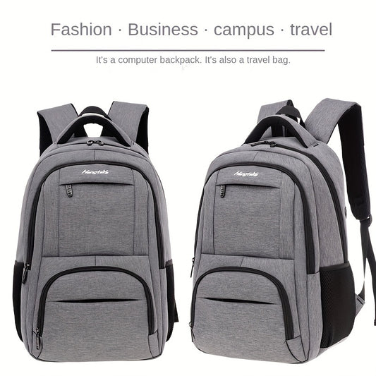 Large Capacity Men's Backpack Waterproof School Bag for Students