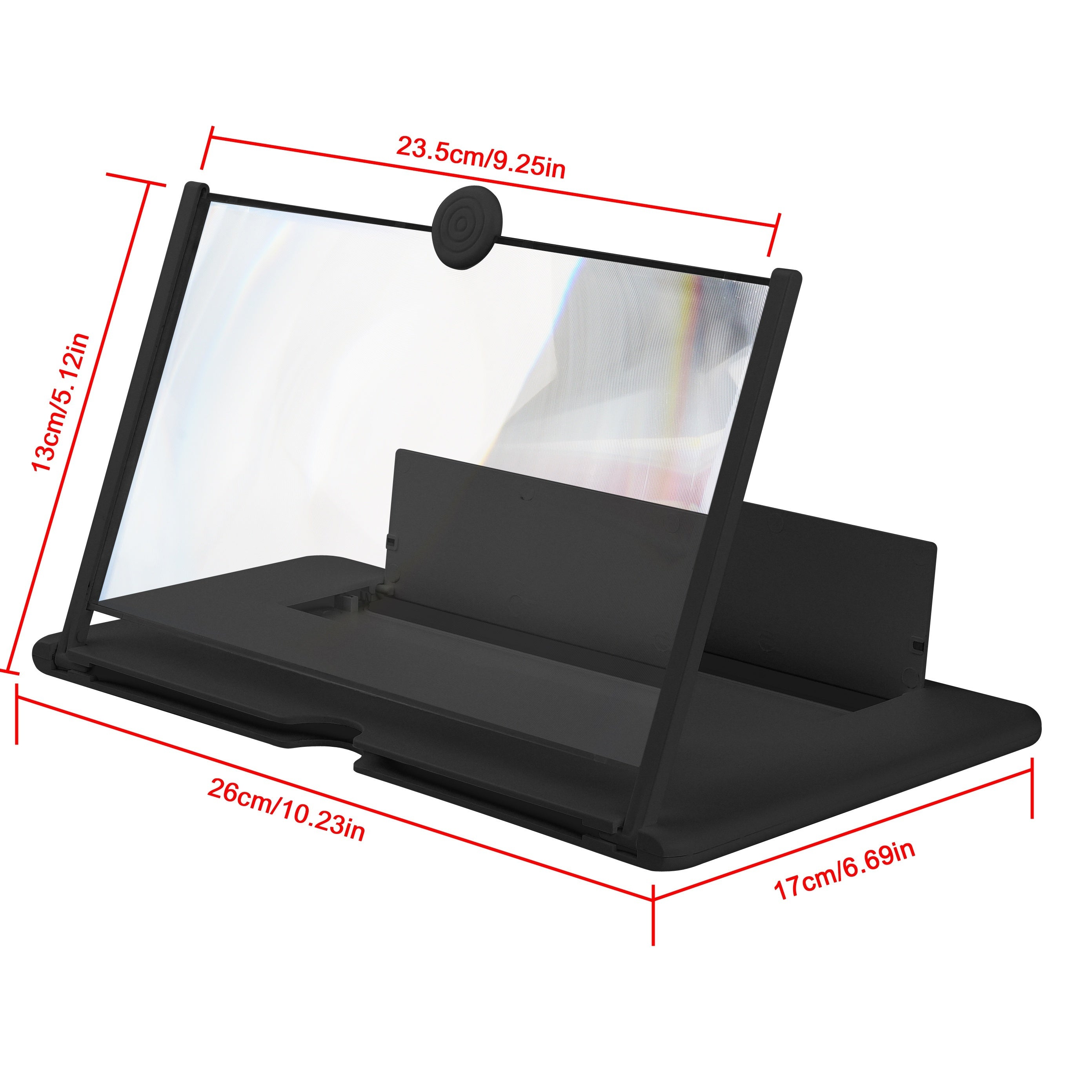 12 Inch 3D Phone Magnifier Screen Amplifier Stand