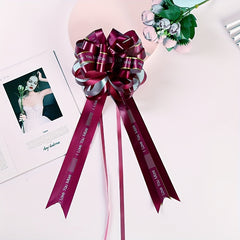 1pc Pull Bow Ribbon Gift DIY Party Wedding Car Decoration Opening Flower Basket