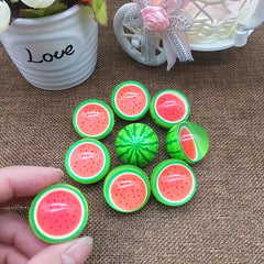 12pcs Watermelon Bouncy Balls for Parties and Events
