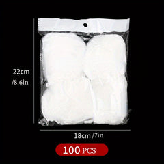 100pcs Sink Strainer Mesh Bag Disposable Kitchen Trash Filter Mesh Bag